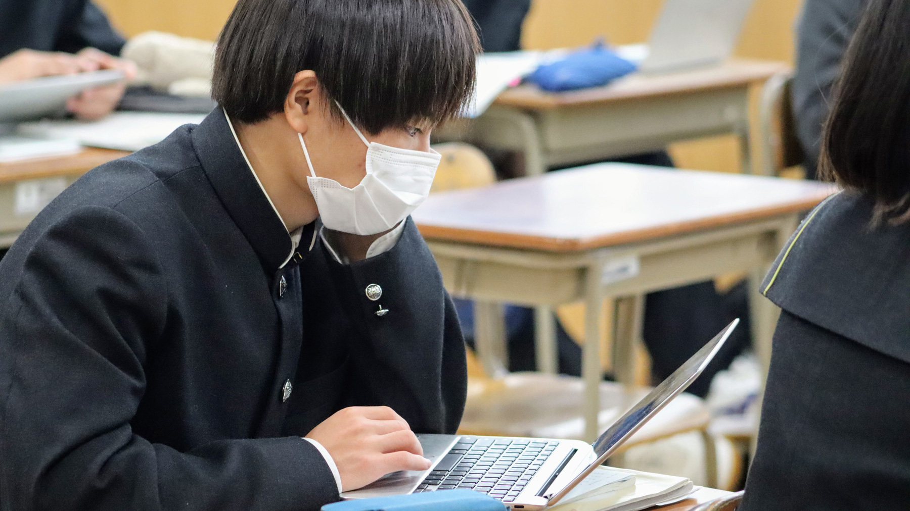 ICTを駆使した進化が止まらない、Chromebook™ で進化を遂げる伝統校／惺山高等学校