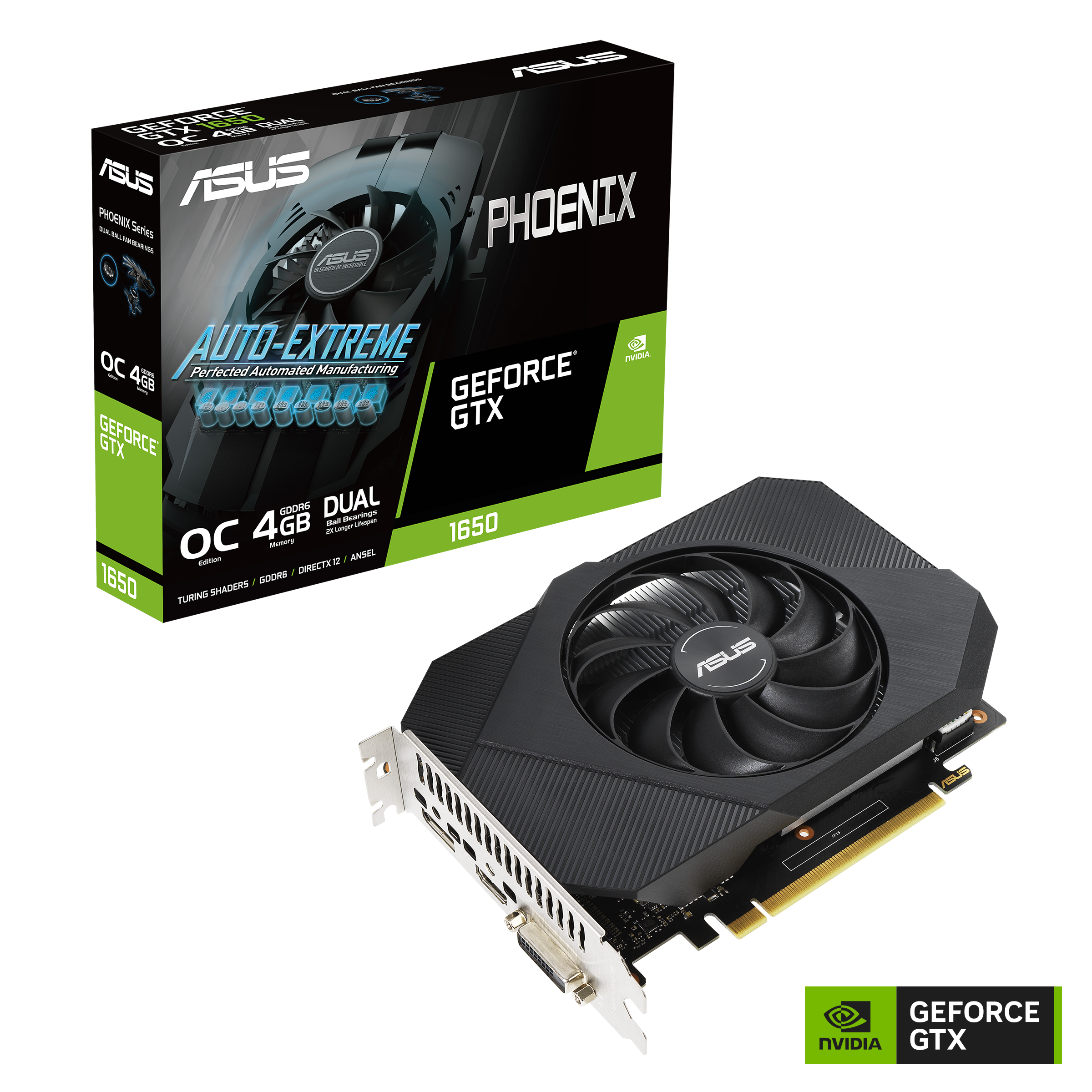 8,557円ASUS GeForce GTX 1650 PH-GTX1650-O4GD6-P