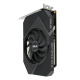 ASUS Phoenix GeForce GTX 1630 4GB graphics card, front hero shot