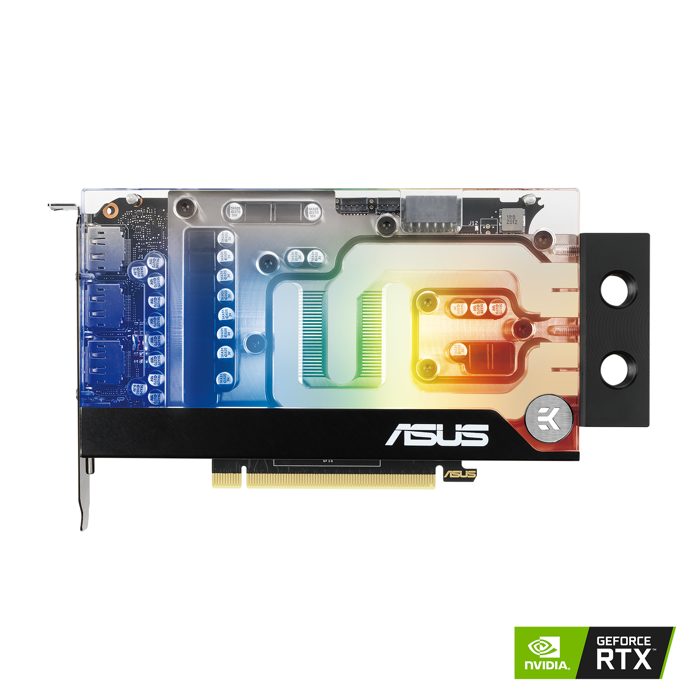 ASUS EKWB GeForce RTX 3070 8GB GDDR6 Graphics Card ASUS Global