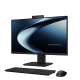 An ASUS ExpertCenter P400 AiO (P440VA) in black turned to 45-degree angle paired with a keyboard and mouse.