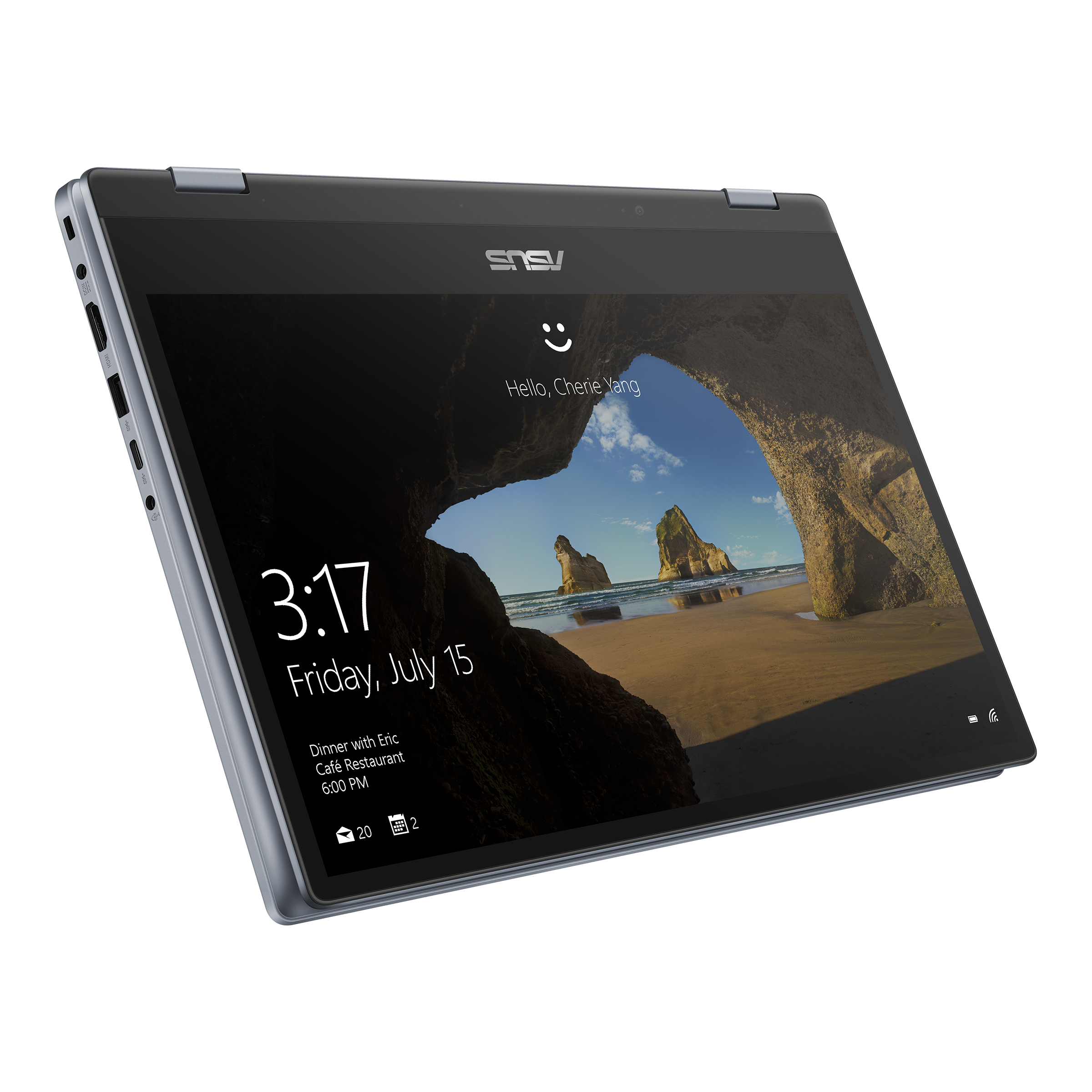 Bungalow in front of gauge Vivobook Flip 14 TP412｜Laptops For Home｜ASUS Global
