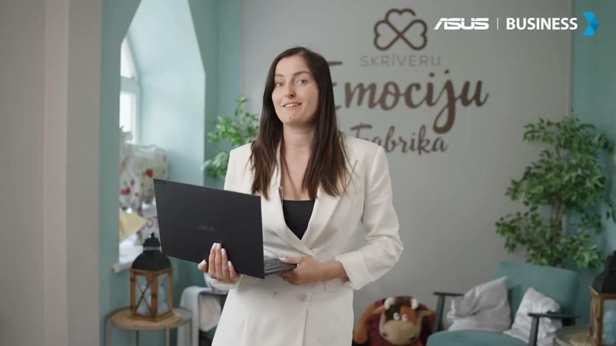 ASUS Business success story in Latvia: ExpertBook laptops for sweets manufacturer Skrīveru saldumi