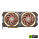 ASUS NOCTUA GeForce RTX 4080 graphics card front view NV logo