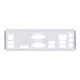 PRIME H610M-D D4-CSM motherboard, I/O ports shield view