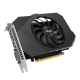 ASUS Phoenix GeForce RTX 3050 V2 8GB GDDR6 graphics card, angled bottom up view