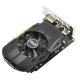 ASUS Phoenix GeForce GTX 1650 4GB EVO graphics card, front angled view