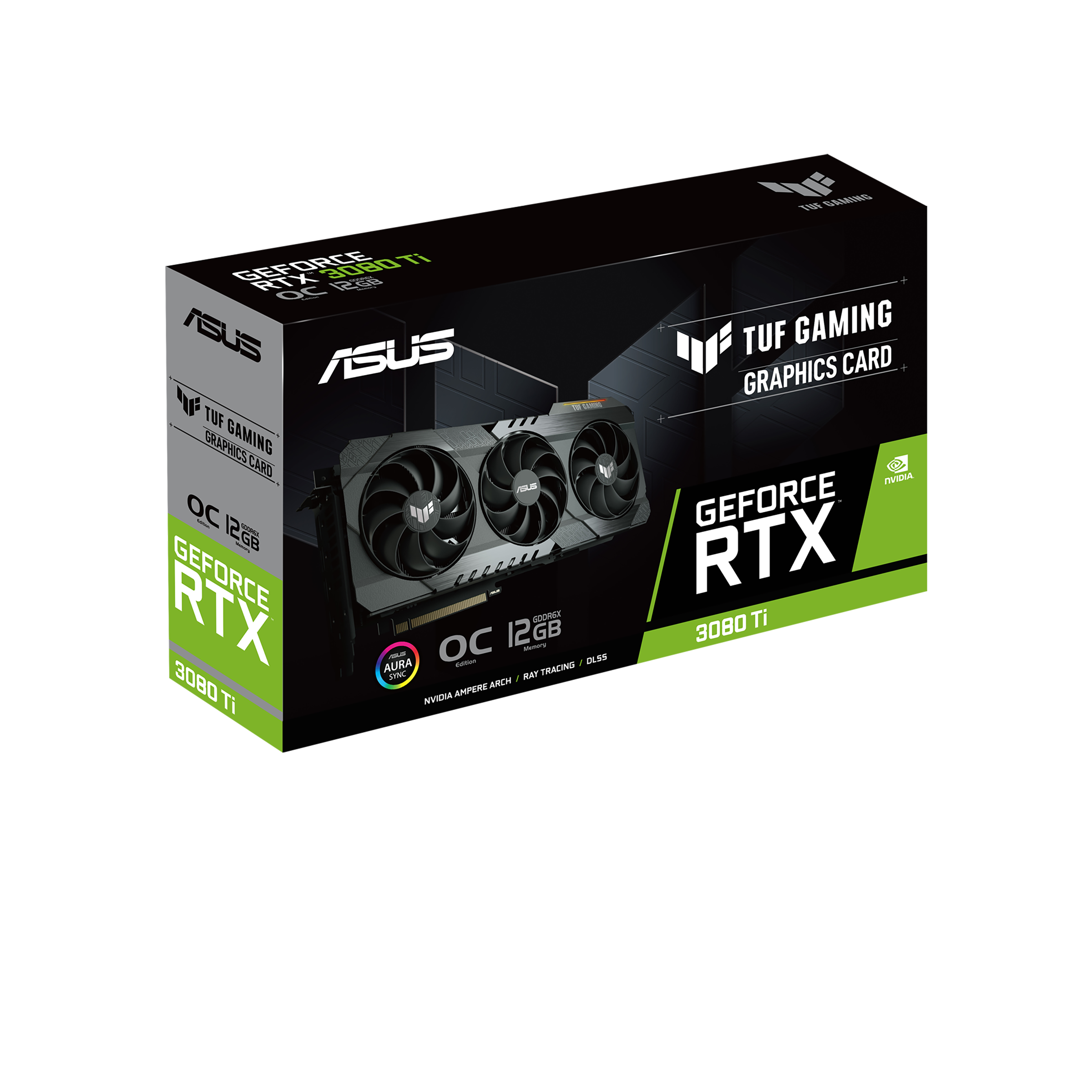 付属品は全て揃っていますASUS TUF 3080Ti TUF-RTX3080TI-12G-GAMING