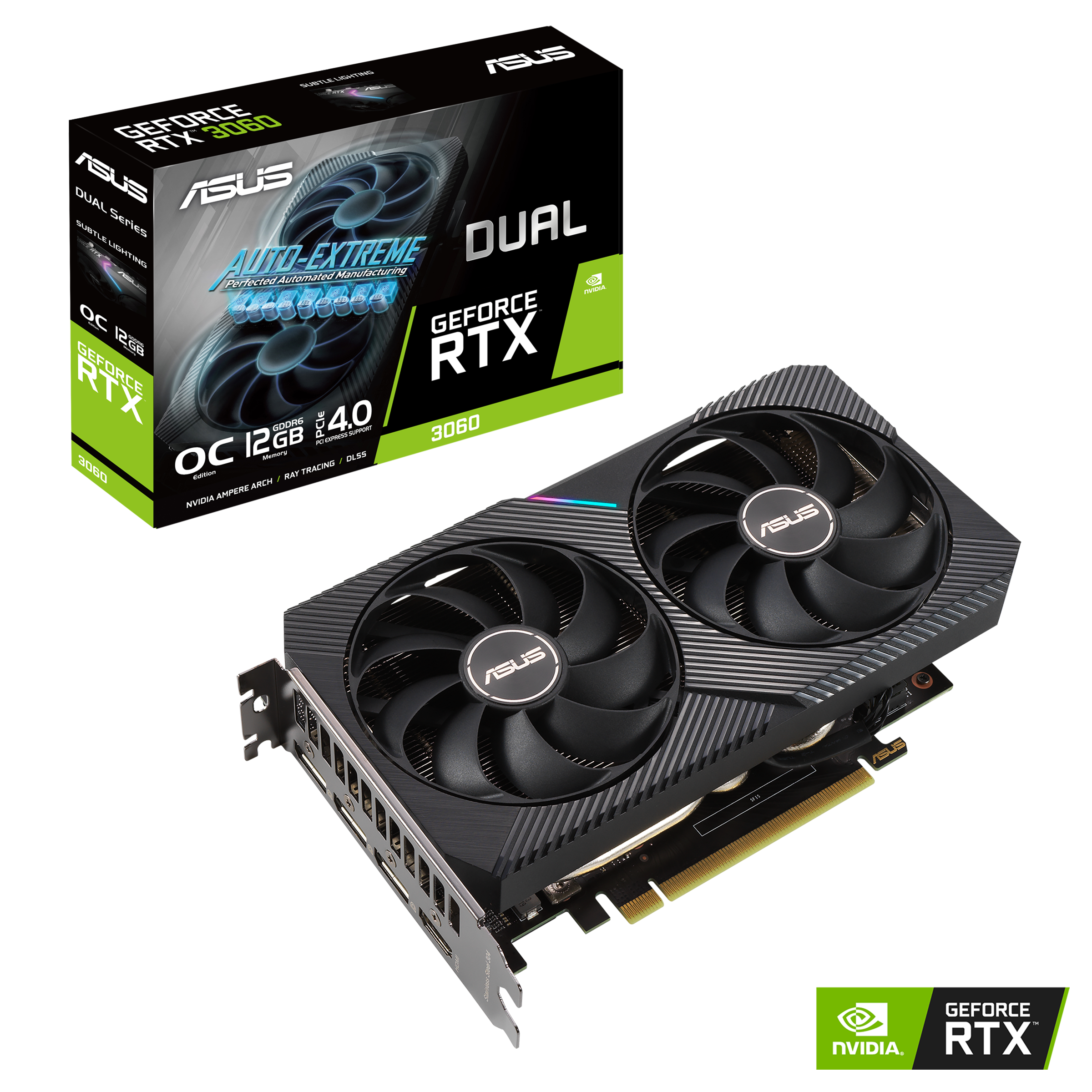 1から3台 DUAL-RTX3060-O12G-V2 - PCパーツ