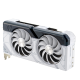 ASUS DUAL GeForce RTX 4070 SUPER white graphics card hero angel 2