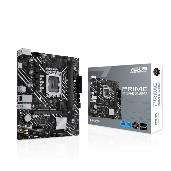 爆買いしたくなる PRIME H610M-K D4 ARGB｜Motherboards｜ASUS Global PCパーツ