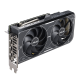 ASUS Dual GeForce RTX 3060 Ti graphics card, angled side view