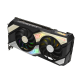 KO GeForce RTX 3060 OC Edition graphics card, angled top down view, showcasing the heatsink