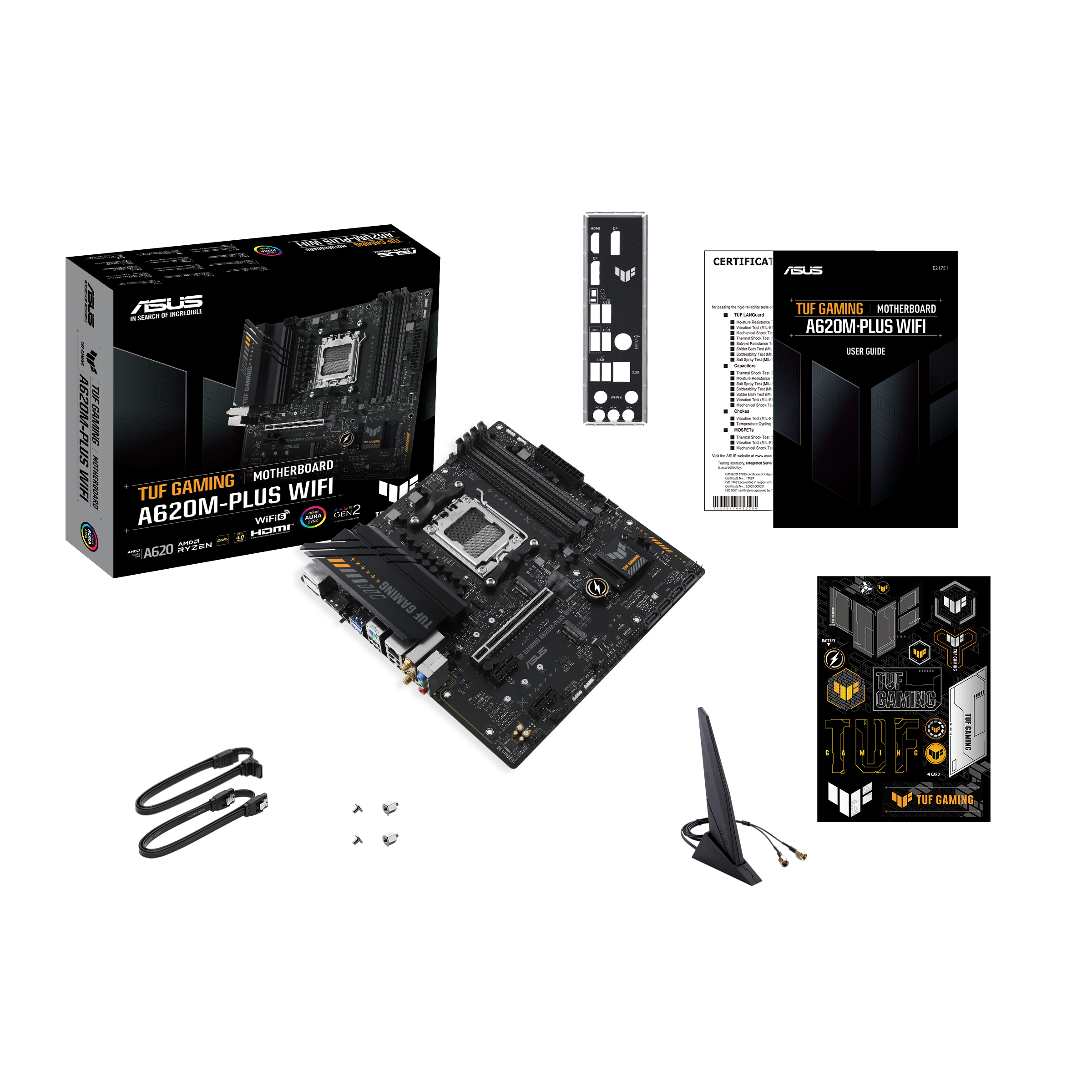 ASUS TUF GAMING A620M-PLUS マザーボード TUF GAMING A620M-PLUS WIFI｜Motherboards｜ASUS Canada