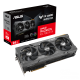 TUF Gaming AMD Radeon RX 7900 XTX packaging and graphics card with AMD logo