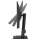 ASUS VA27AQSE-side view showing the tilt angles