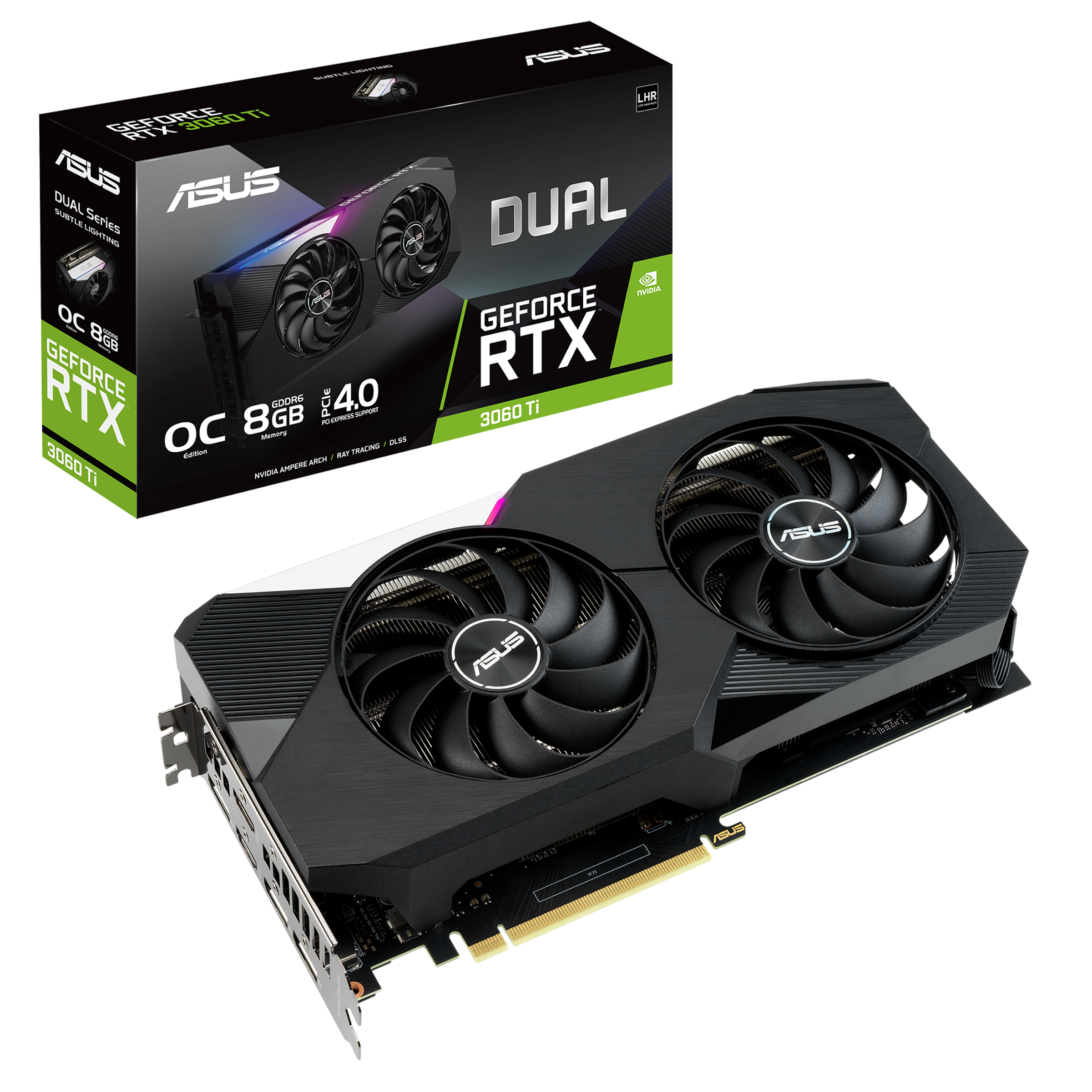 ASUS DUAL-RTX3060TI-O8G-MINI-V2 0421 - グラフィックボード・グラボ ...