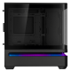 ASUS Prime AP202 Black left side with curved TG panel  