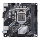 PRIME H410I-PLUS/CSM motherboard, front view 