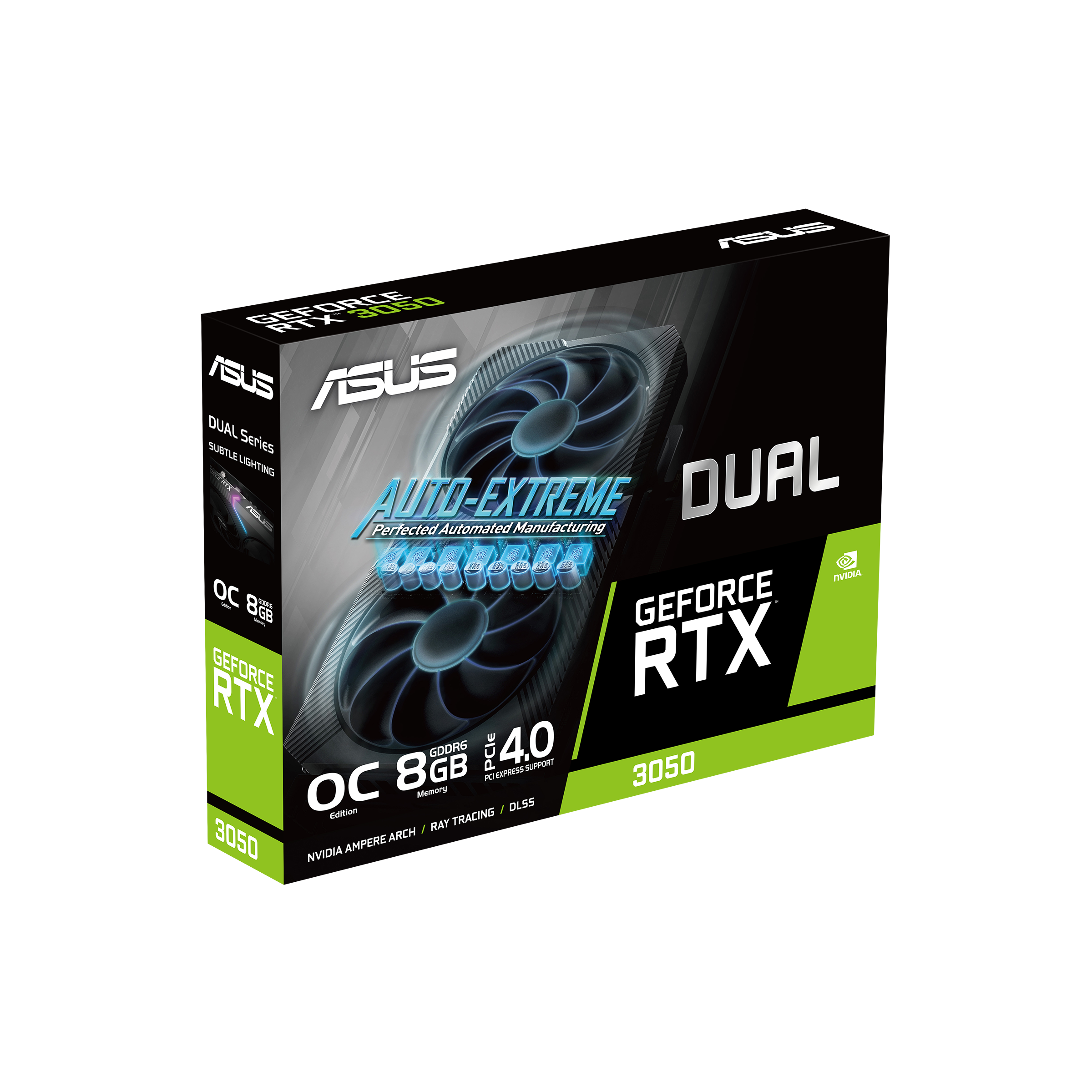 RTX ASUS Dual GeForce RTX 3050 OC Edition 8GB NVIDIA GDDR6  90YV0HH0-M0NA00 GeForce 4711081635321 