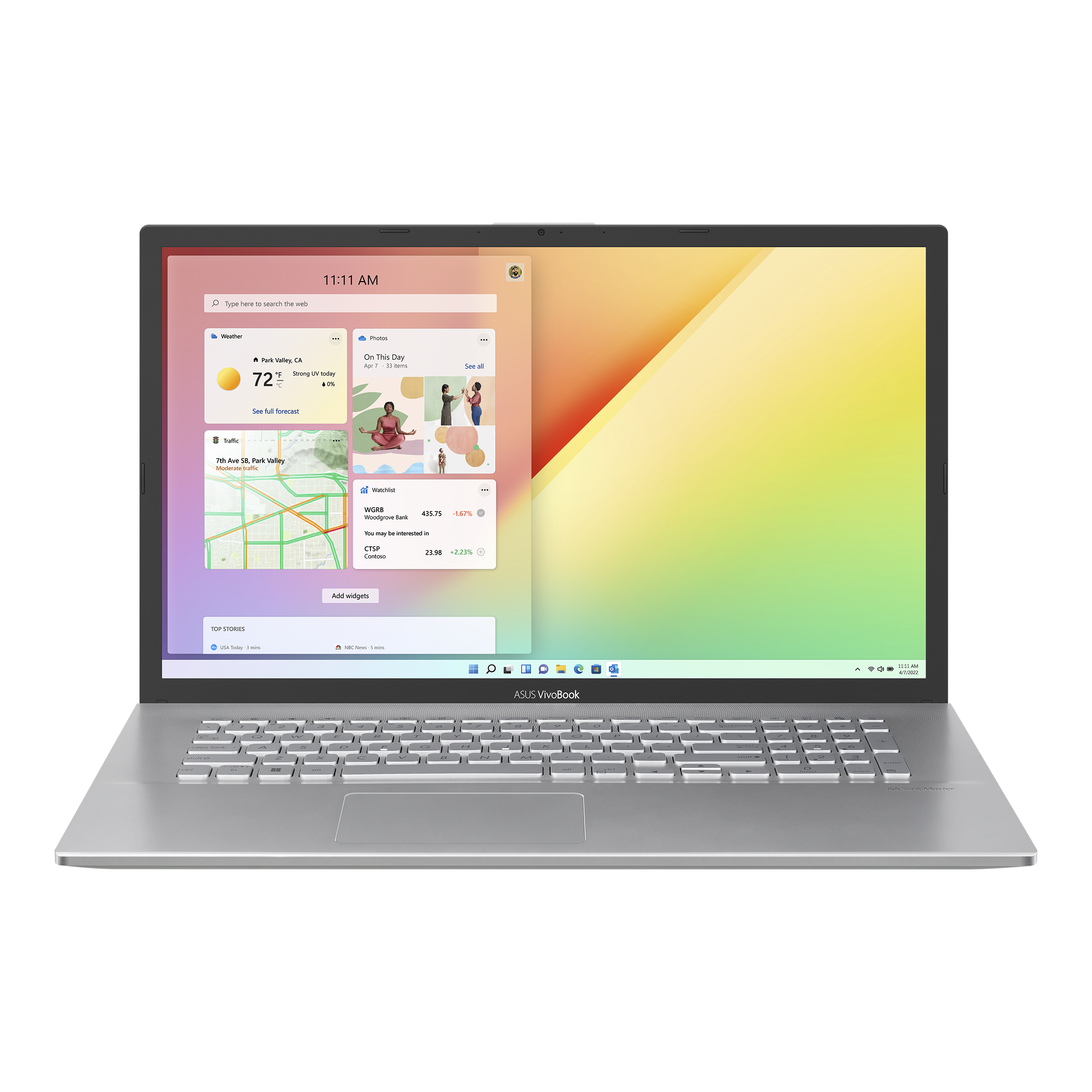 Asus VivoBook 17 17.3 Laptop, Intel Core i5 i5-8265U, 1TB HD, 128GB SSD,  Windows 10, F712FA-DB51 