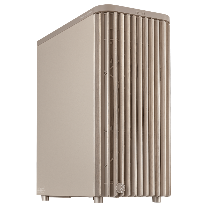 ProArt PA401 Wood Edition Beige Metal_Hero angle