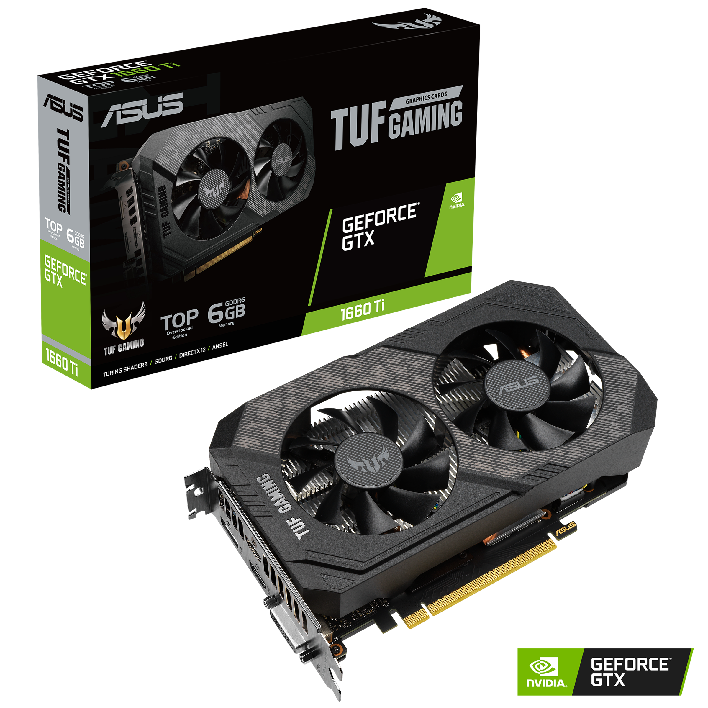 【新品未開封】ASUS TUF-GTX1660TI-6G-EVO-GAMING