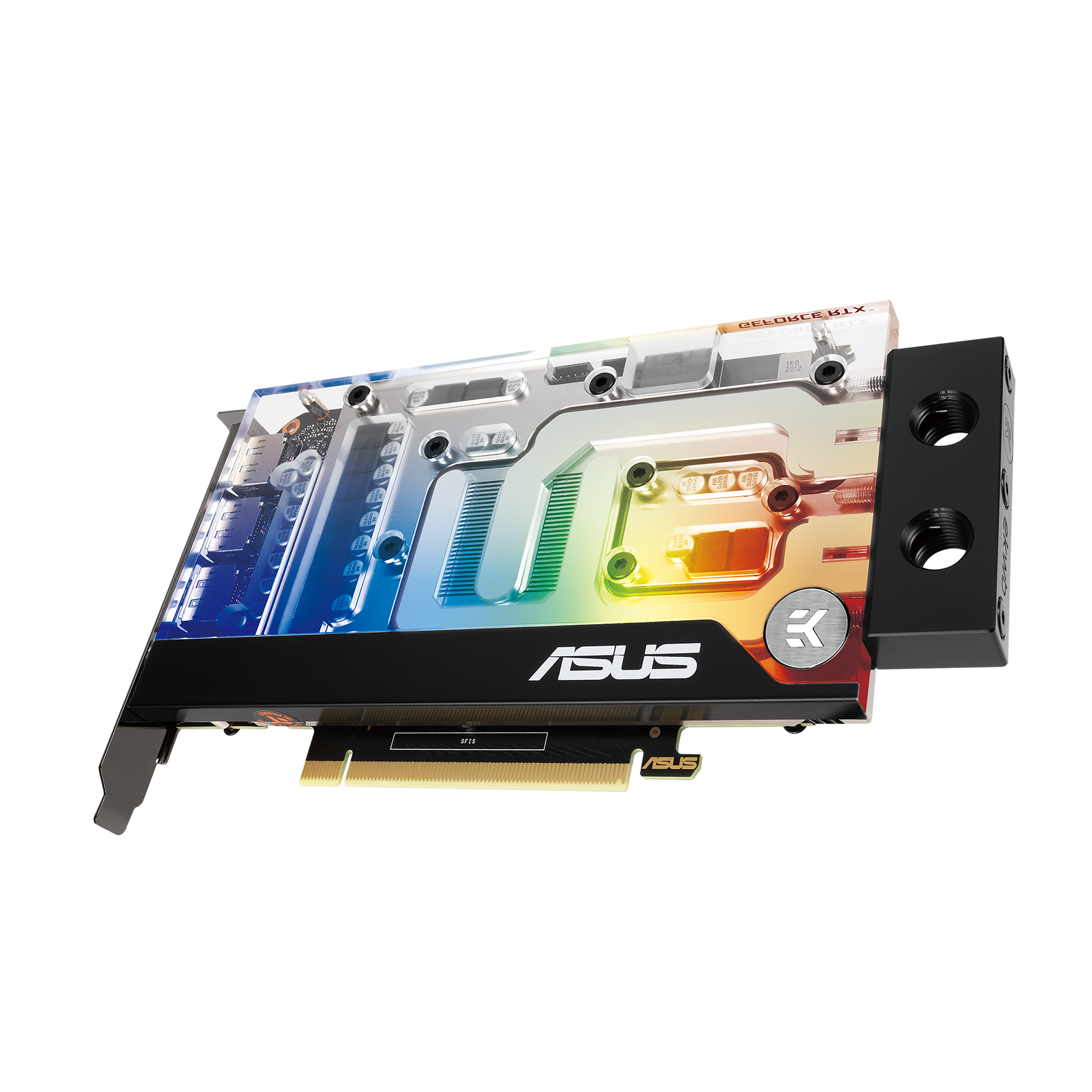 ASUS EKWB GeForce RTX 3070 8GB GDDR6 Graphics Card ASUS Global