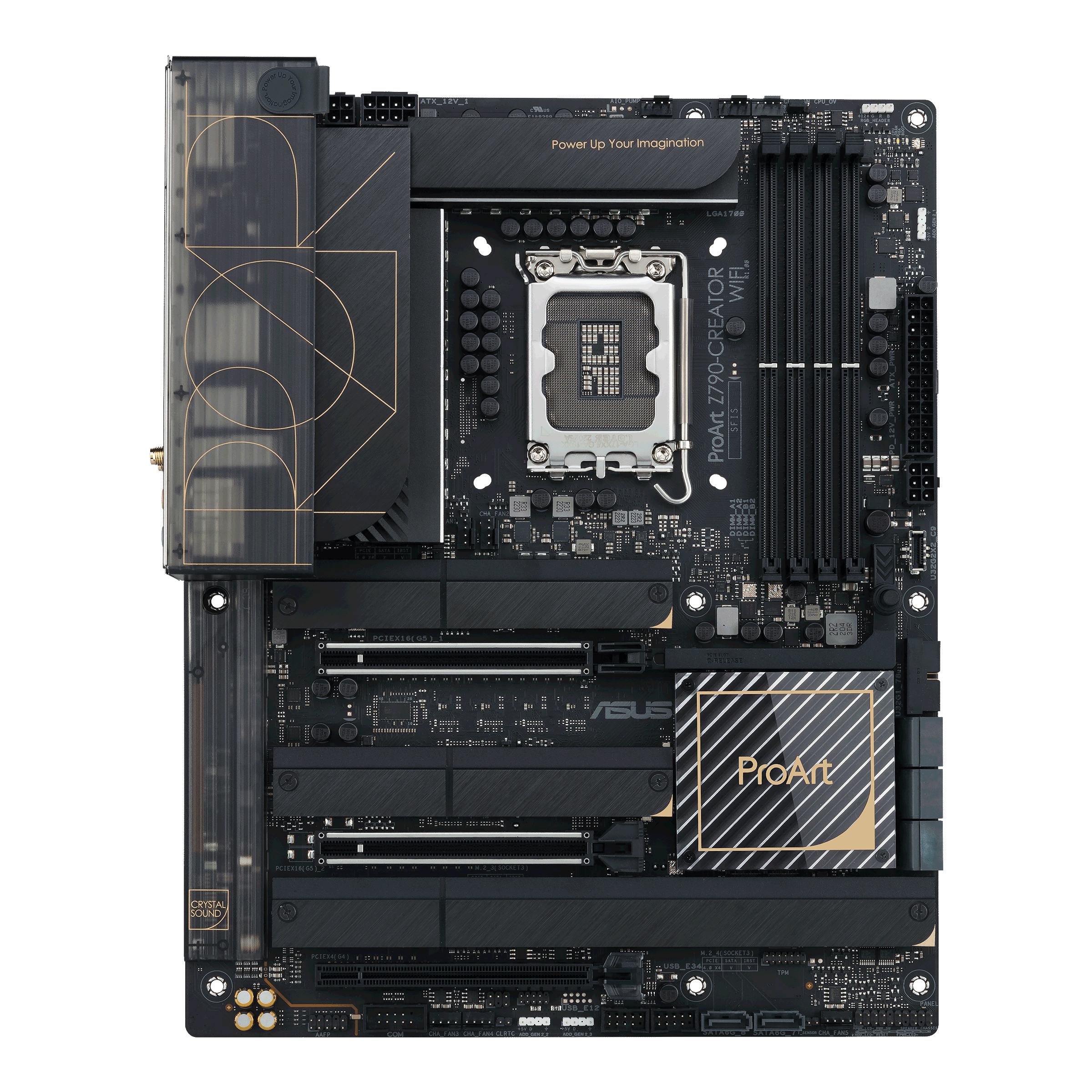 ASUS ProArt Z790-Creator WiFi 6E LGA 1700(Intel(R) 第12世代＆第13世代) ATX  コンテンツクリエイター マザーボード (PCIe 5.0、DDR5、2X Thunderbolt(TM) 4,1 