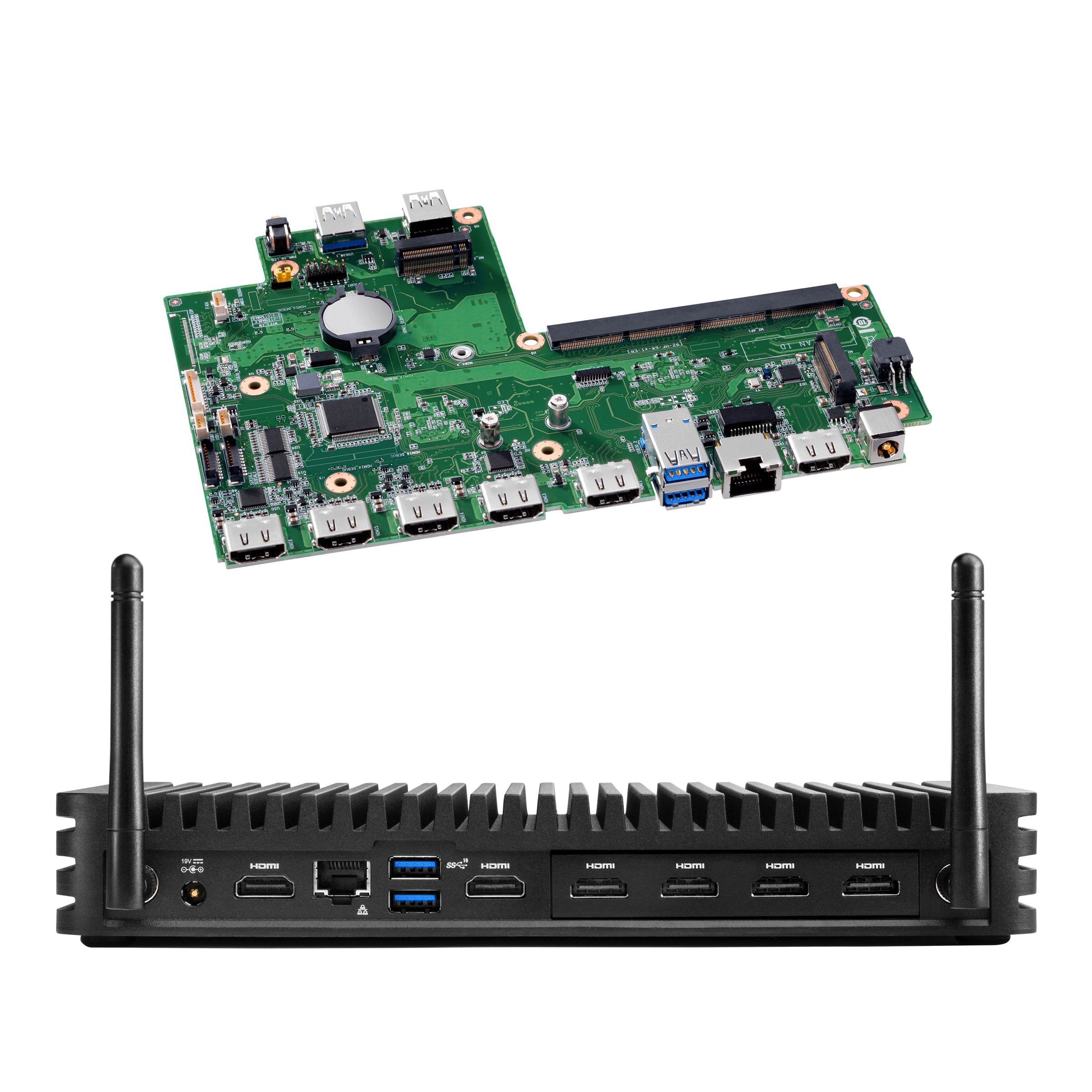 NUC Rugged Board/Chassis Element