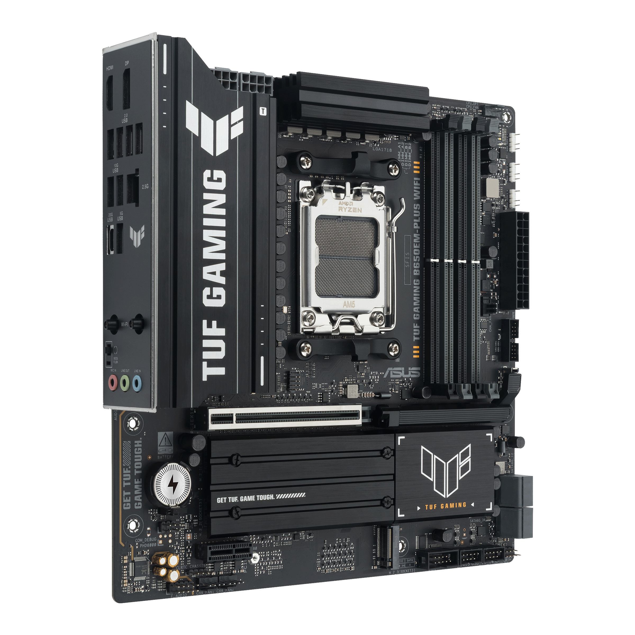 ASUS TUF Gaming B650M-PLUS マザーボード 新品 Amazon | ASUS AMD Ryzen 7000 シリーズ AMD B650 搭載 AM5 対応