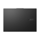ASUS Vivobook Pro 16X OLED display from the top view, showing its cover chassis.
