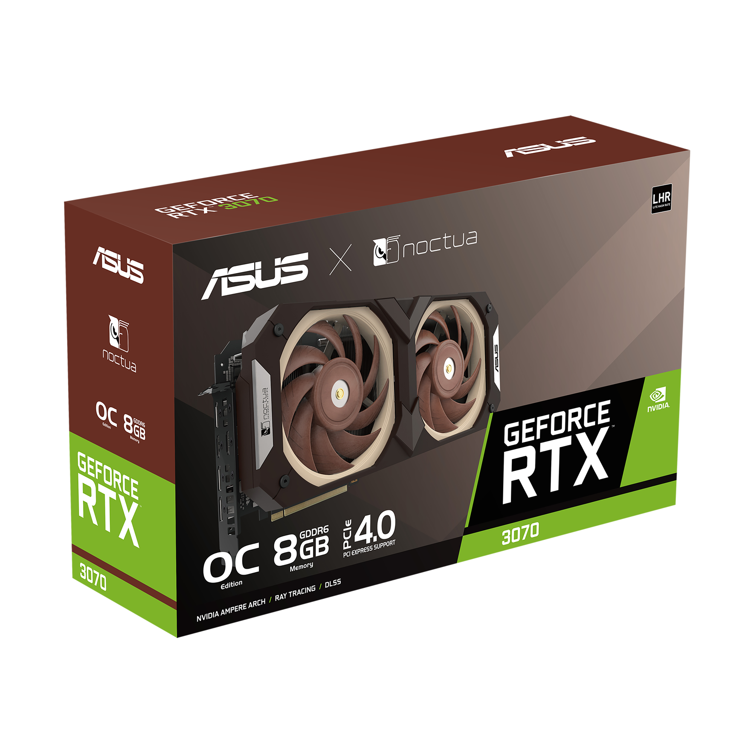 ASUS RTX3070-O8G-NOCTUA Graphic Card ＆ ASUS ROG Herculx Graphics Card  Anti-Sag Holder Bracket